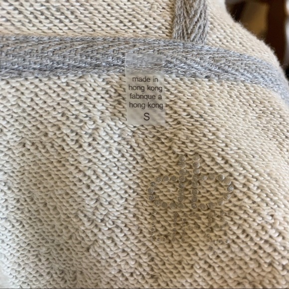 YKK DB life Rhinestone Sweatshirt Jacket! Size S - Picture 7 of 7